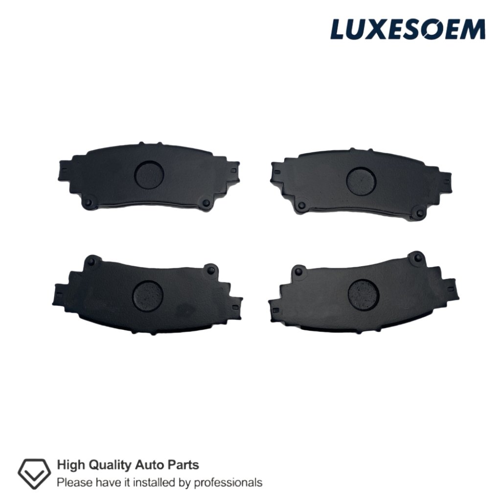 LUXESOEM for Toyota LC500 2017 RX270/350/450h 2008-2015 Car Auto Brake System Rear Brake Pad 04466-48130 Ceramic Brake Discs