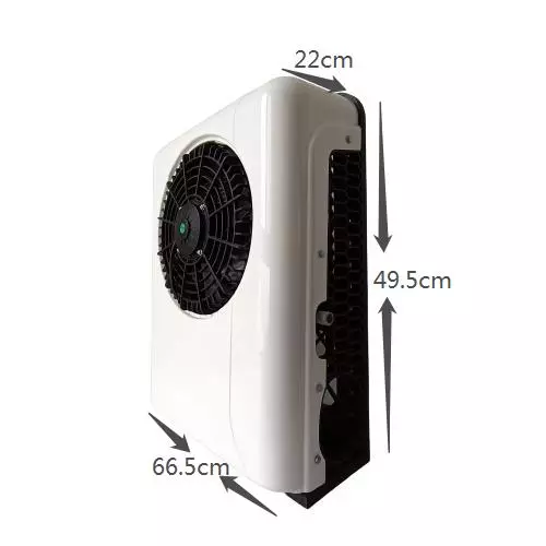 12v Auto Cab Truck 24v Split Ac Car Rv air Conditioner for Tractor