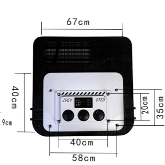 12v Auto Cab Truck 24v Split Ac Car Rv air Conditioner for Tractor