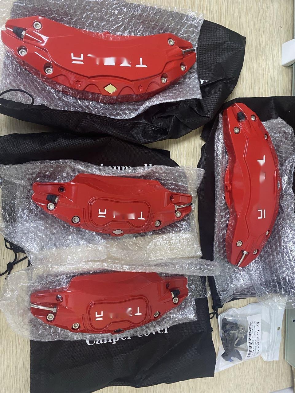 Car Body Kit Protector 4pcs Aluminum Brake Caliper Covers for Model Y