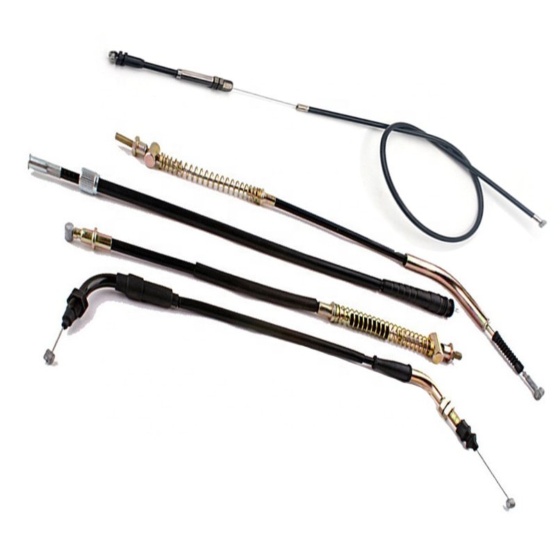 Factory Direct OEM PVC PE Outer Casing Steel Brake Wire Fittings Durable Parking Brake Cable for Motorcycle Bicycle Parts