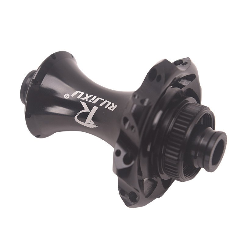 RUJIXU Road Car Disc Brake Flower Drum 24 Hole ultra Light 2:1 G3 Braided Straight Pull Bicycle Wheel Hub
