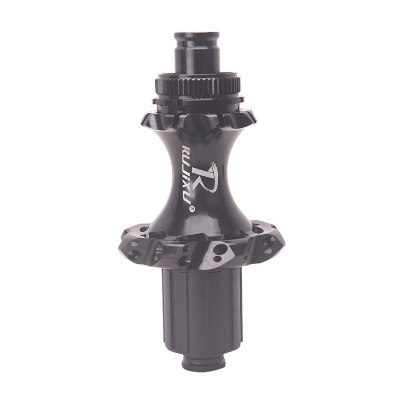 RUJIXU Road Car Disc Brake Flower Drum 24 Hole ultra Light 2:1 G3 Braided Straight Pull Bicycle Wheel Hub
