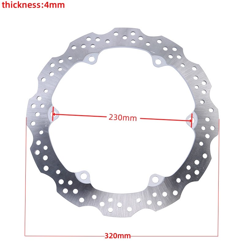 Front/Rear Wheel Brake Disc Rotor for HONDA NC750X NC700S NC700D CTX700 CB500X CB500F CBR500R Motorcycle Disc Brake Rotor