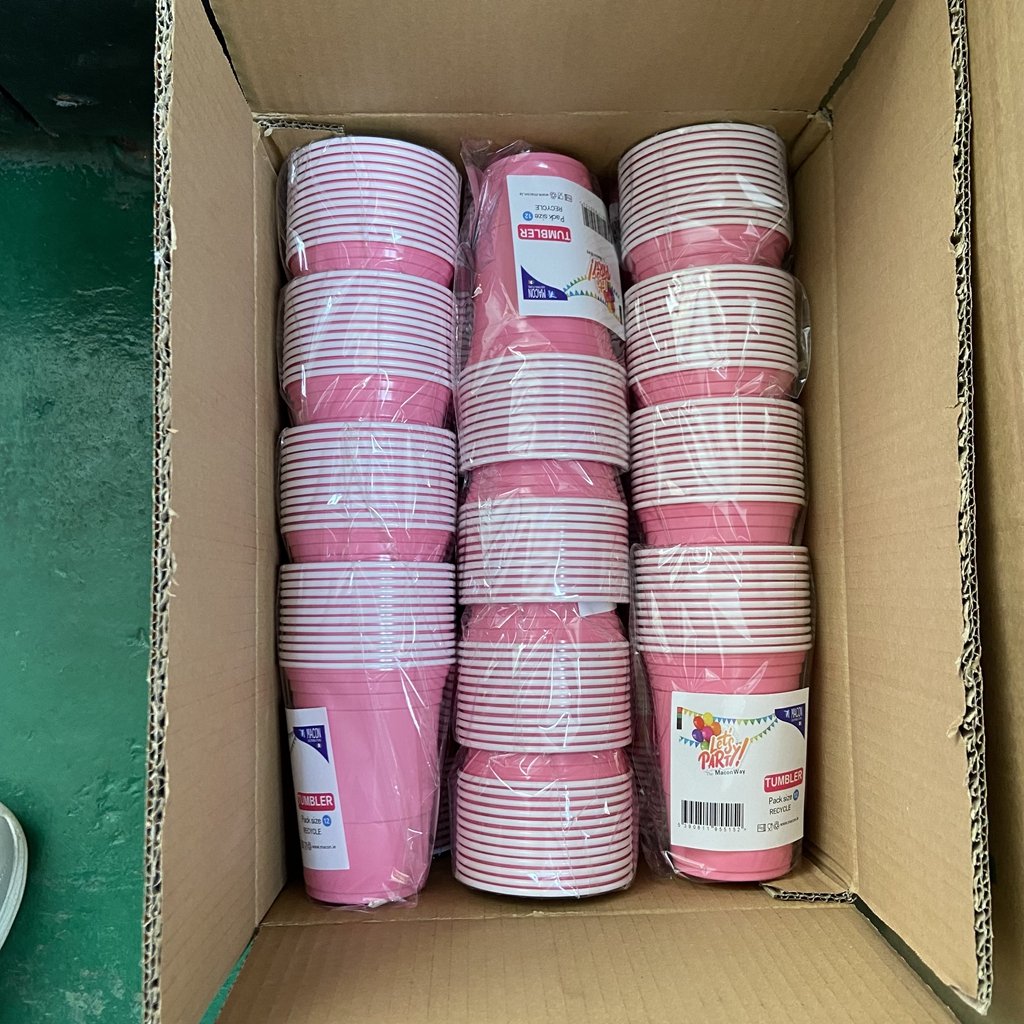 Disposable Plastic Party Cup Sets Convenient Party Supplies Kits