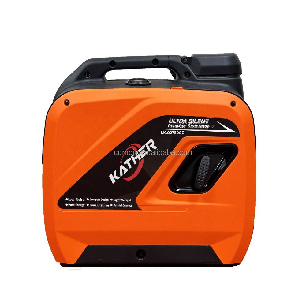 2kva 24v Gasoline Inverter Generator 1800w 2000w Silent Gasoline Generator 48v 64v 72v Dc Generators for Truck Air Conditioner