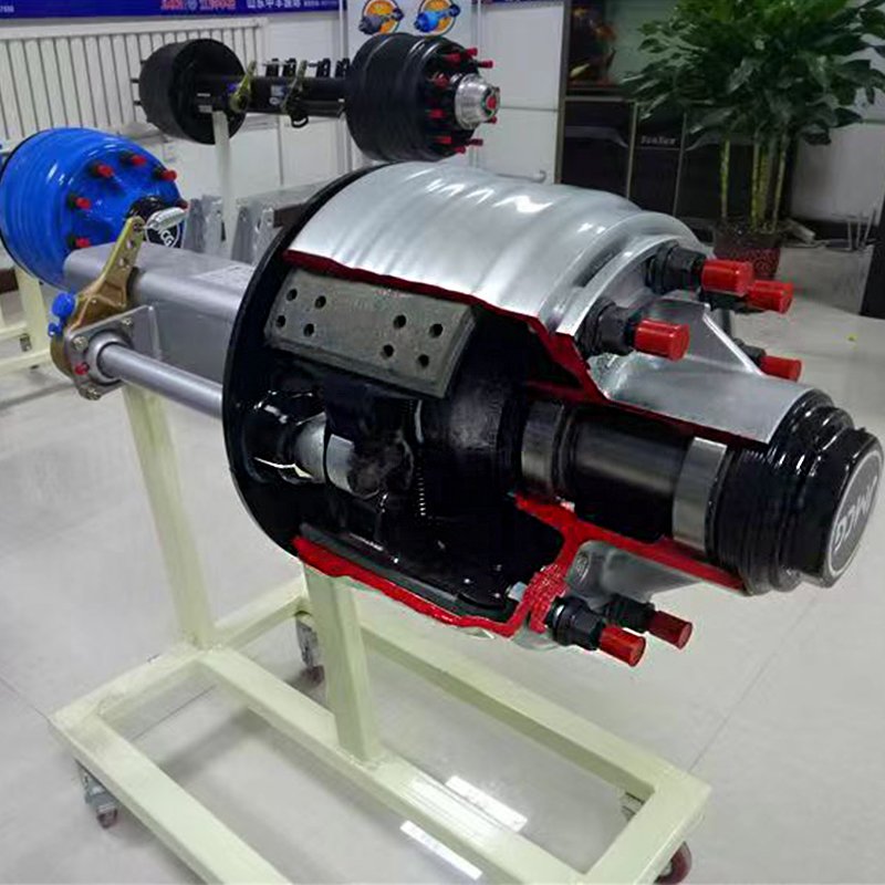 AMERICAN EUROPEAN HEAVY DUTY TRUCK TRAILER AXLE DRUM BRAKES PARTS TRAILER AXLE ASSEMBLY