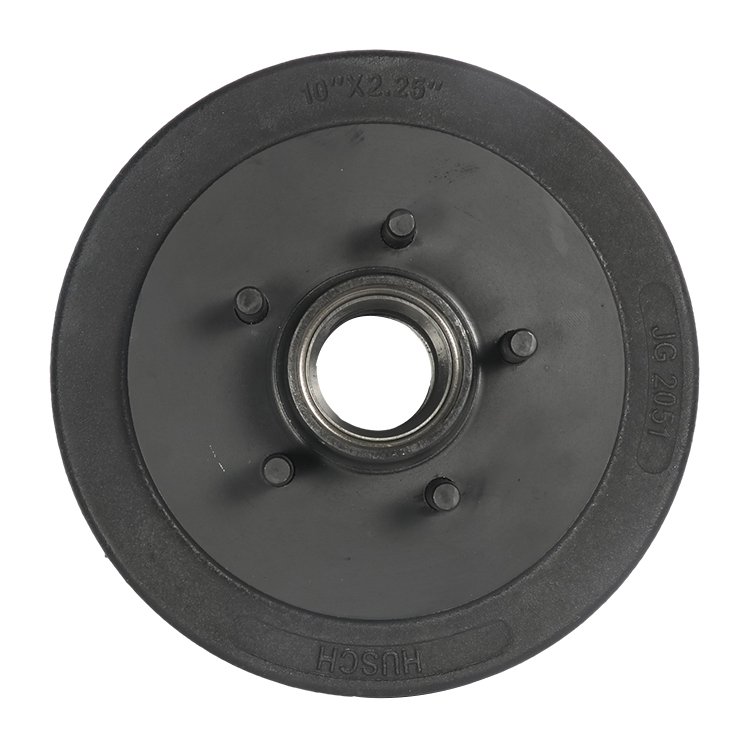 Competitive Price Replacement Assemblies Superior Performance 2T 10" 5 Bolt Pcd 4.5" Parallel Bearing Brake Drums
