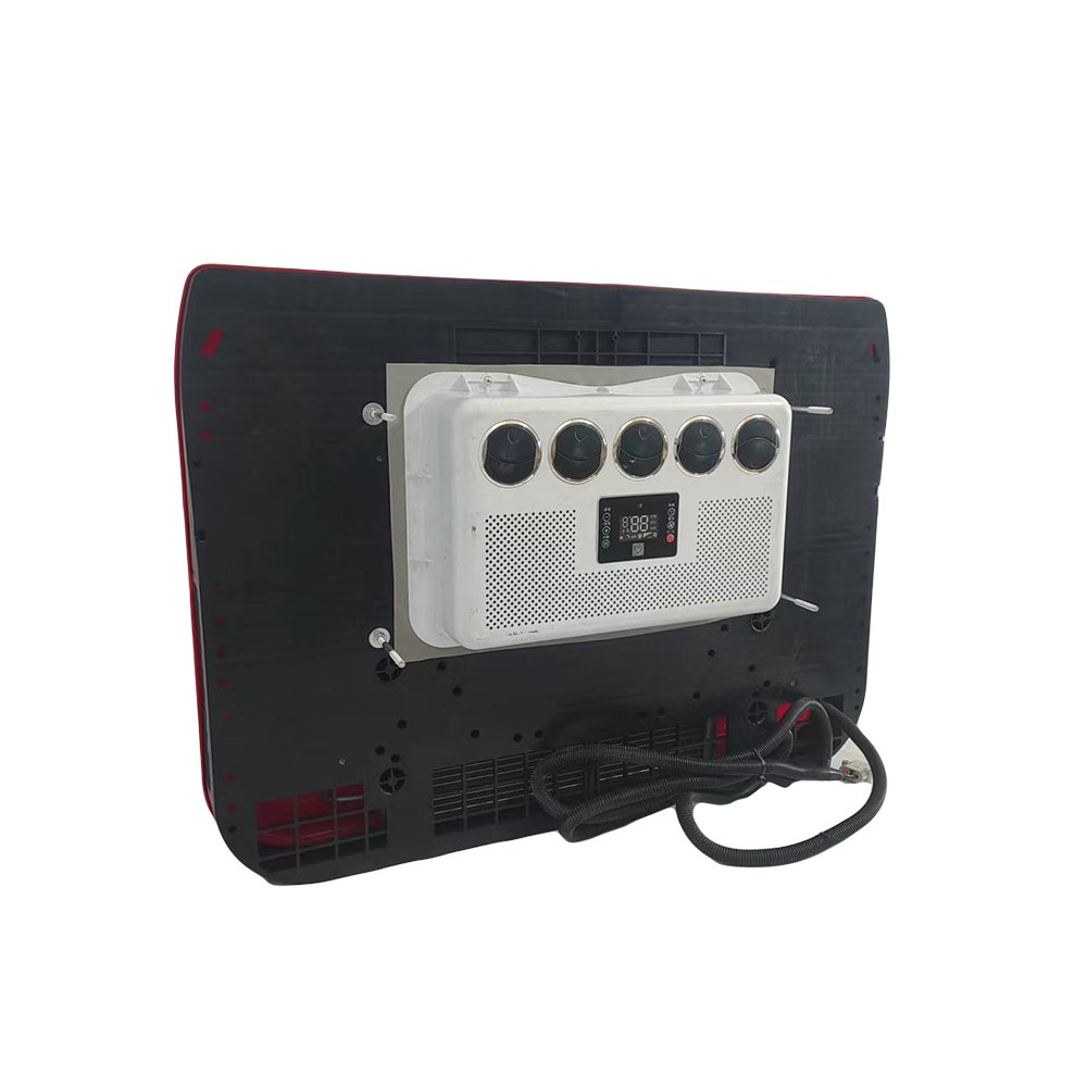 Auto Parking Conditioner 12V/24V/48V/60V/72V DC Roof AC Unit Electric Rooftop Heat & Cool for Truck Caravan RV & Van