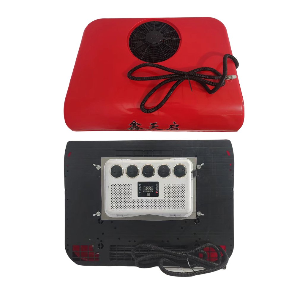 Auto Parking Conditioner 12V/24V/48V/60V/72V DC Roof AC Unit Electric Rooftop Heat & Cool for Truck Caravan RV & Van
