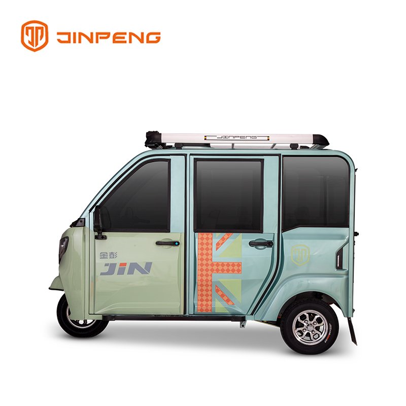 Factory Price 1000W Solar EV Car Type Electric Rickshaw with Big Power 4 Seats Passenger Tricycle 60v EEC Certified