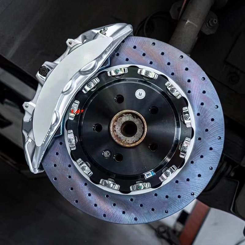 KLAKLE Big Brake Kit V6 6 Brake Calipers 380mm Brake Disc for Mitsubishi Lancer EVO9