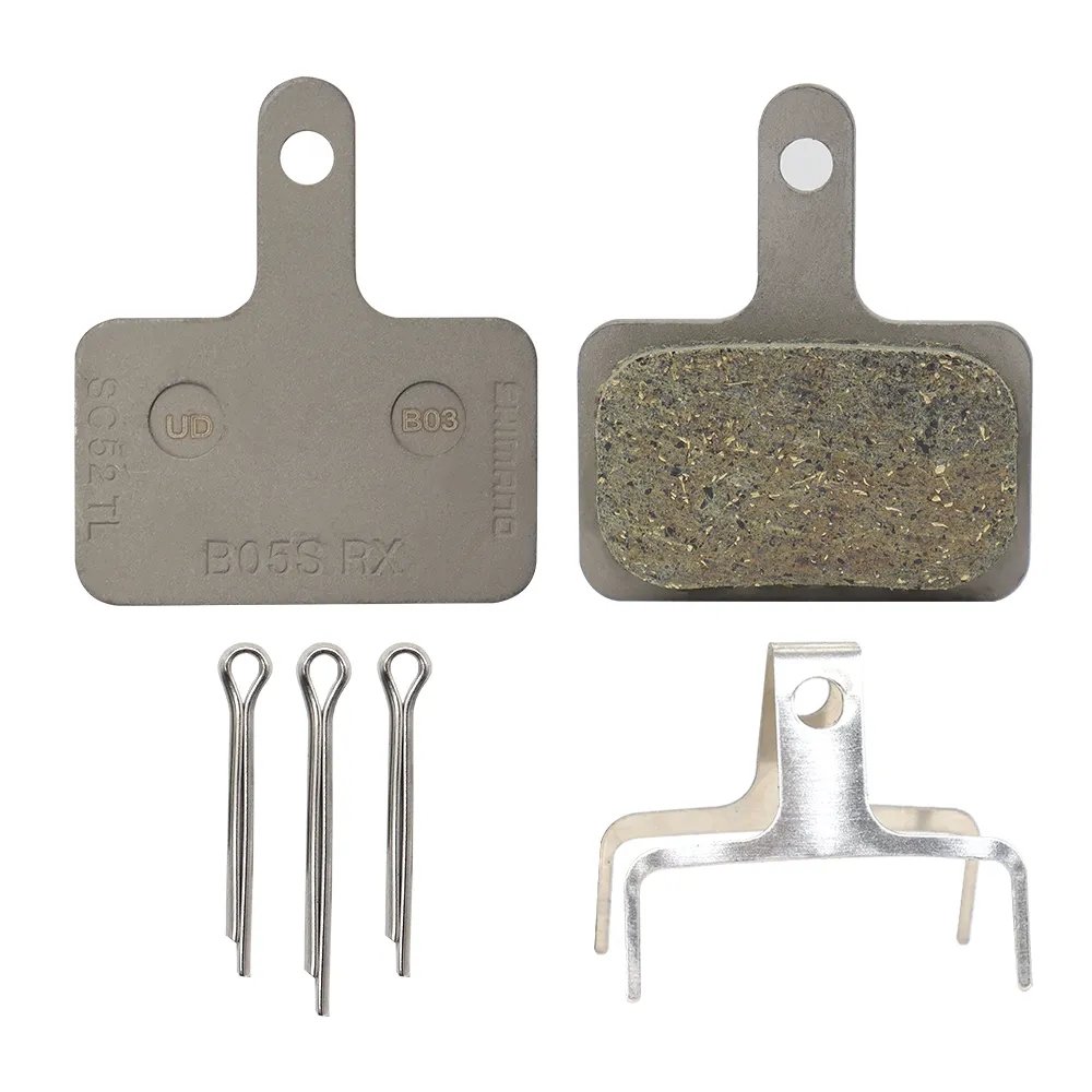 Shimano B05S Brake Pads for MTB Bike DISC Brake Pad Resin B05S-RX Wide Shape Fit for ALIVIO MT200 MT400 Series Original Parts