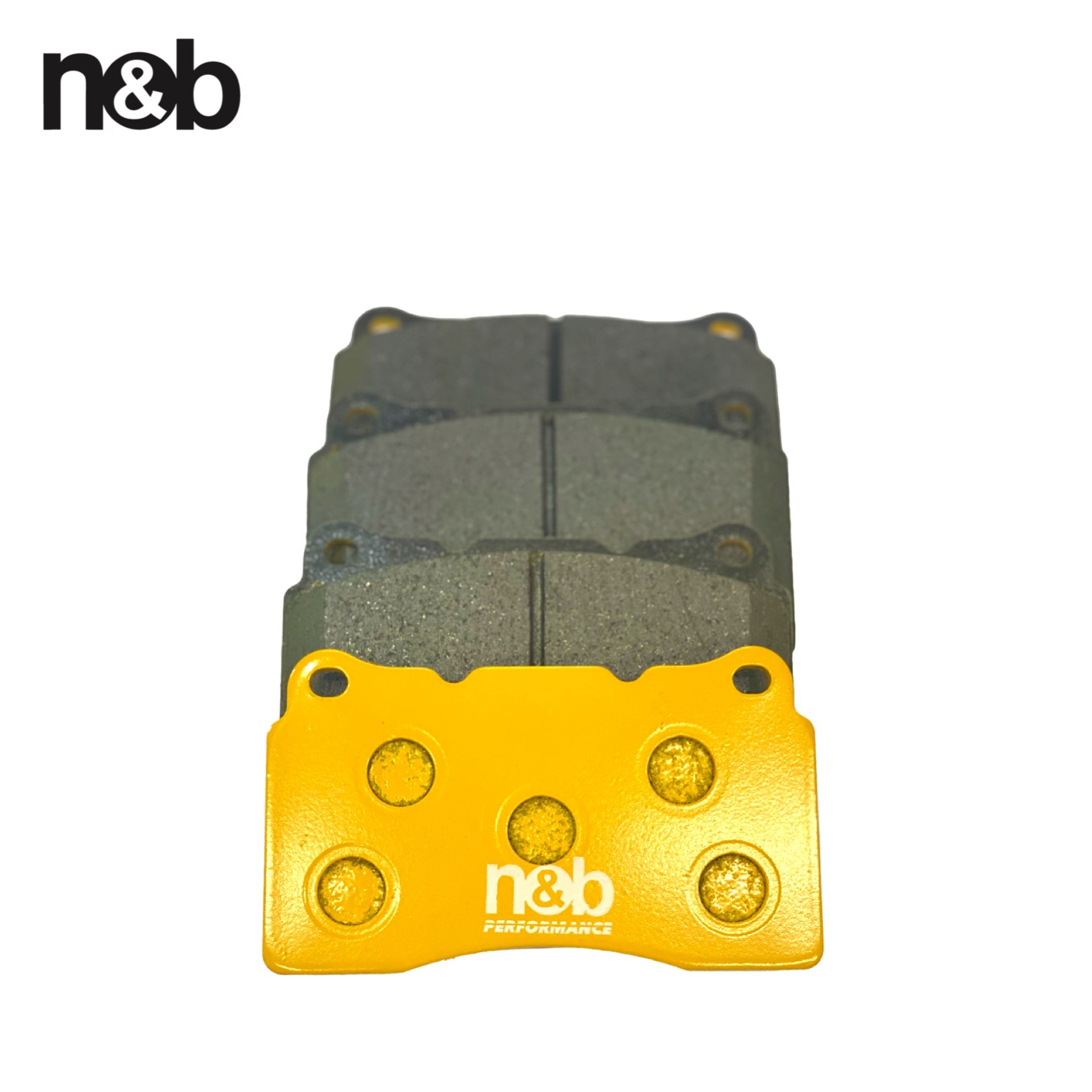 N&b on Sale Racing NAO Ceramic Brake Pads for Brembo Brake System 4 Pot Calipers Brake Pads