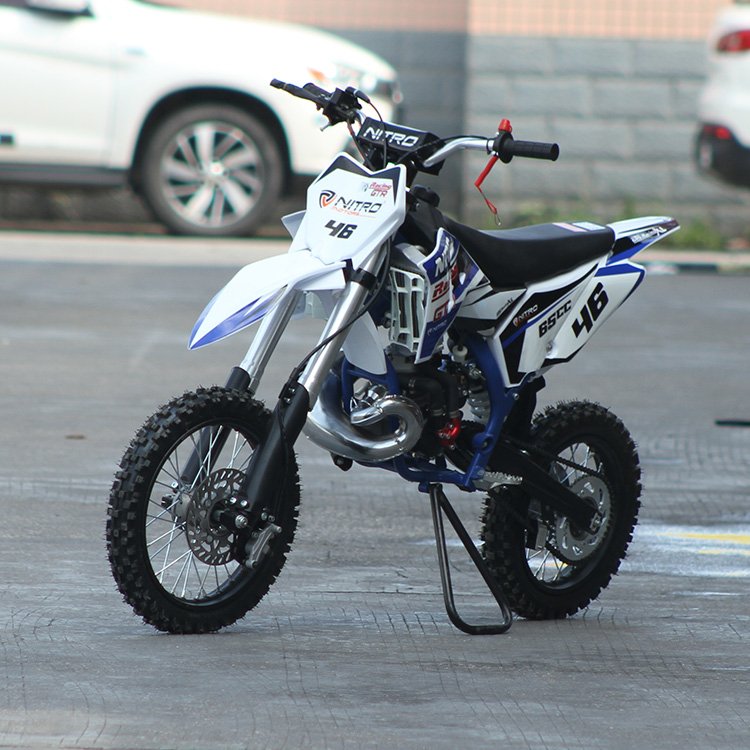 Top Quality Kick Start Chain Drive 65cc Water Cooled 2 Stroke Engine Chinese Motocross Bikes
