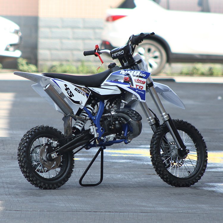 Top Quality Kick Start Chain Drive 65cc Water Cooled 2 Stroke Engine Chinese Motocross Bikes