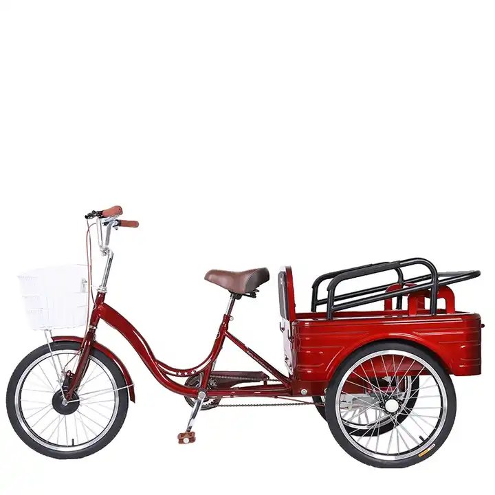 Wholesale Pedal Tricycles for Adults/adult Tricycle Three Wheelers/ Three Wheels Cargo Trike