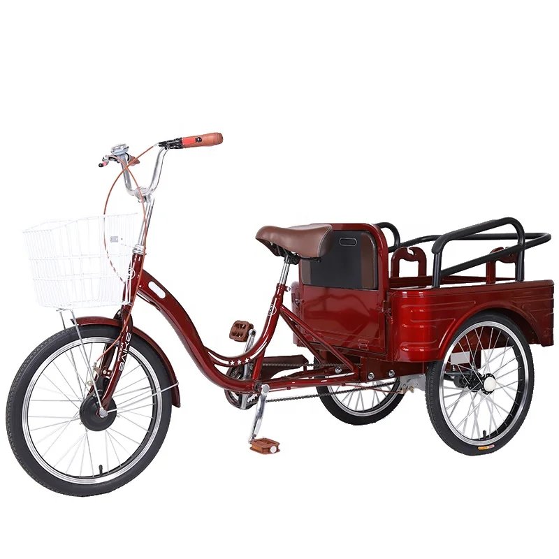 Wholesale Pedal Tricycles for Adults/adult Tricycle Three Wheelers/ Three Wheels Cargo Trike