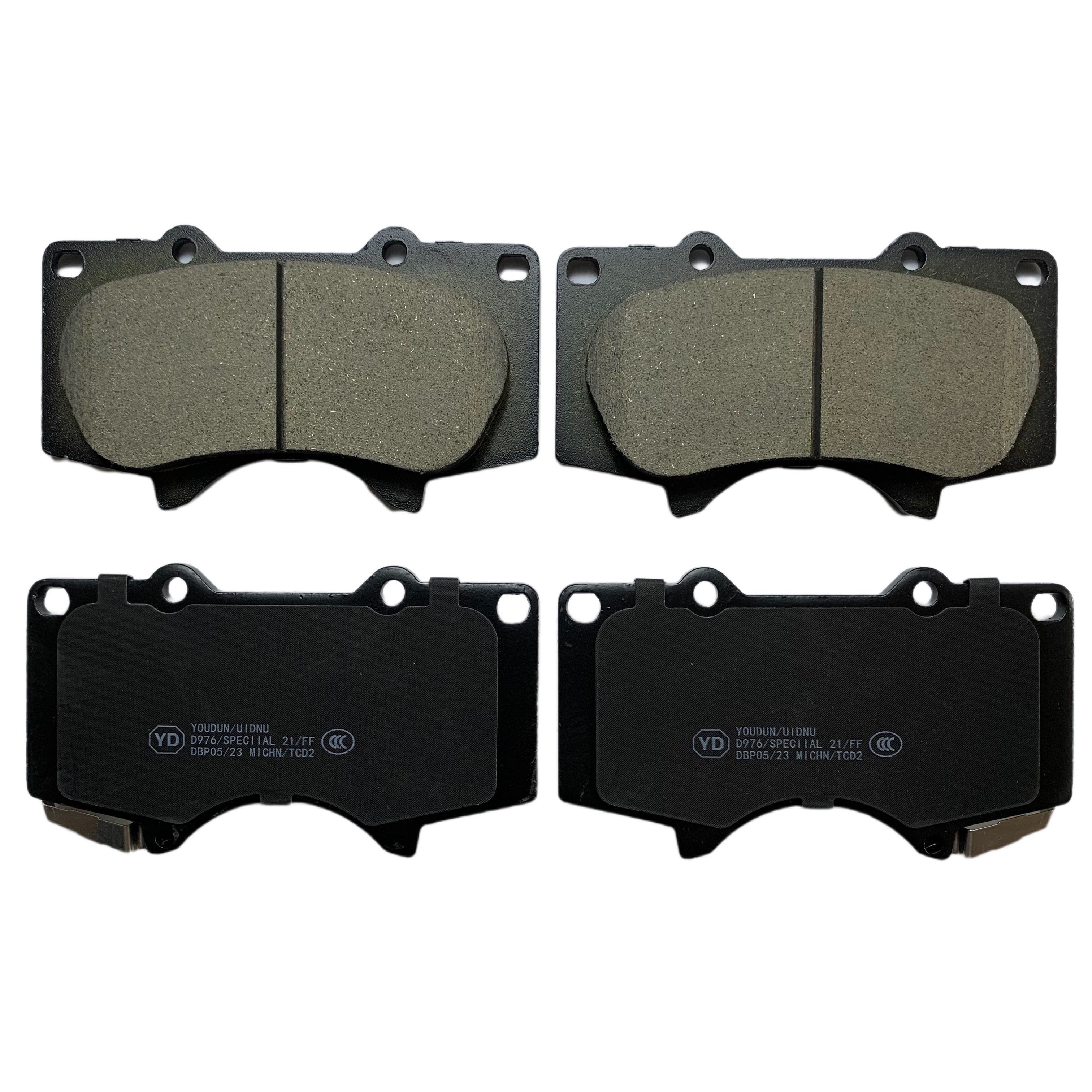 Car Parts All Models Automobile Brake Pads Disc Front Ceramic D976 Brake Pads for Toyota