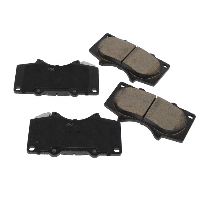 Car Parts All Models Automobile Brake Pads Disc Front Ceramic D976 Brake Pads for Toyota