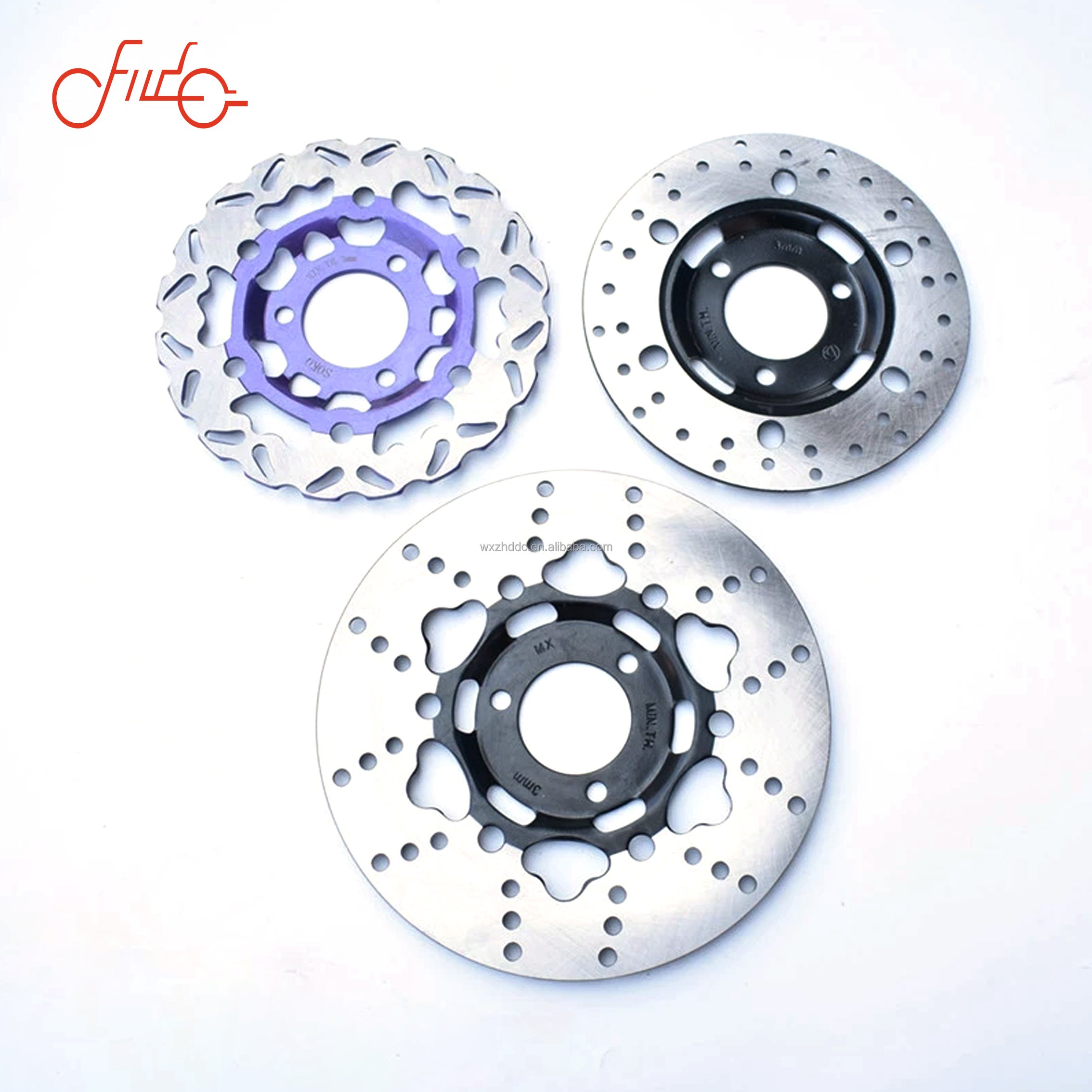 High Quality Wholesale Motorcycle Motocross Dirt Pit Bike Road Front Brake Disc Rotor Plate in Sizes 180MM/190mm/200MM/220mm