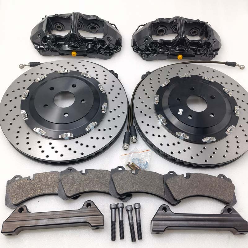 Brake Kit High Performance 6 Pot Brake Caliper for vw Golf 2014 audi audi Tt Mk2 S3 A4s5 B8 A6 C7 C8 Q5 Q7 audi S5 Wheels