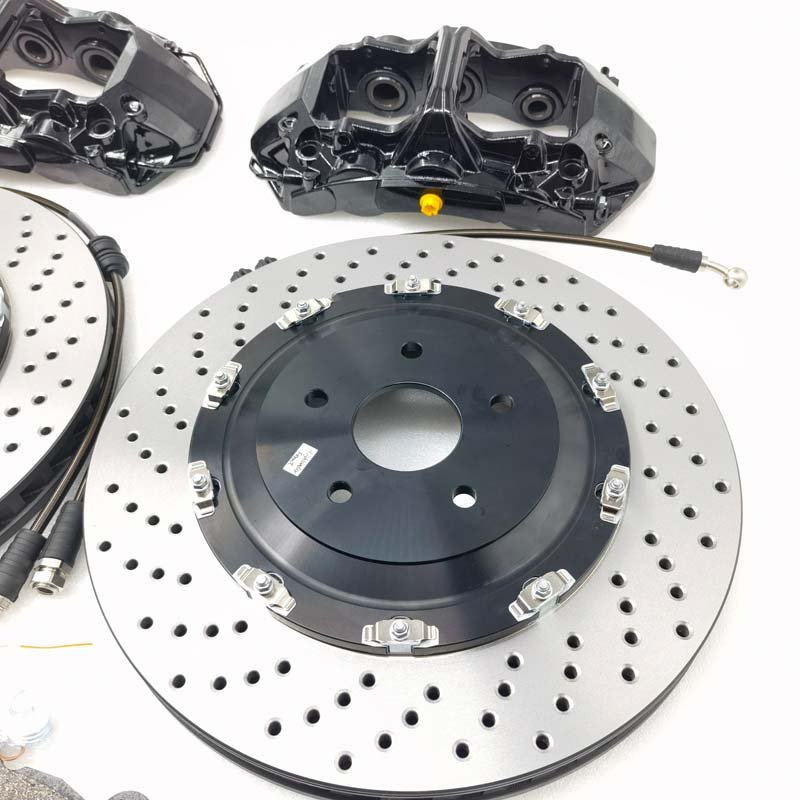 Brake Kit High Performance 6 Pot Brake Caliper for vw Golf 2014 audi audi Tt Mk2 S3 A4s5 B8 A6 C7 C8 Q5 Q7 audi S5 Wheels