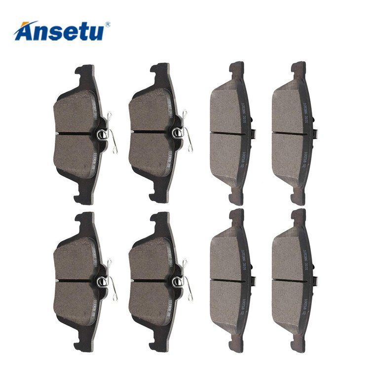 Ansetu Factory Direct Price Ceramic Front Rear Brake Pads for Nissan Ford Escape Focus Transit Connect D1095-7957 D973-7957