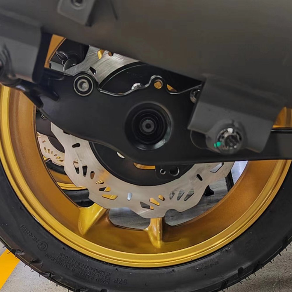 Premium Motorcycle Discs Rear Brake Disc Plate Compatible for Universal Motorbike Tank150cc 200cc
