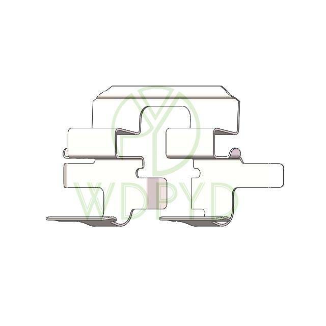 551098900 551098600 BRAKE PAD ACCESSORIES for SUBARU LEGACY III for SUBARU IMPREZA in AKEBONO SYSTEM 109-1711 LX0472 79441711