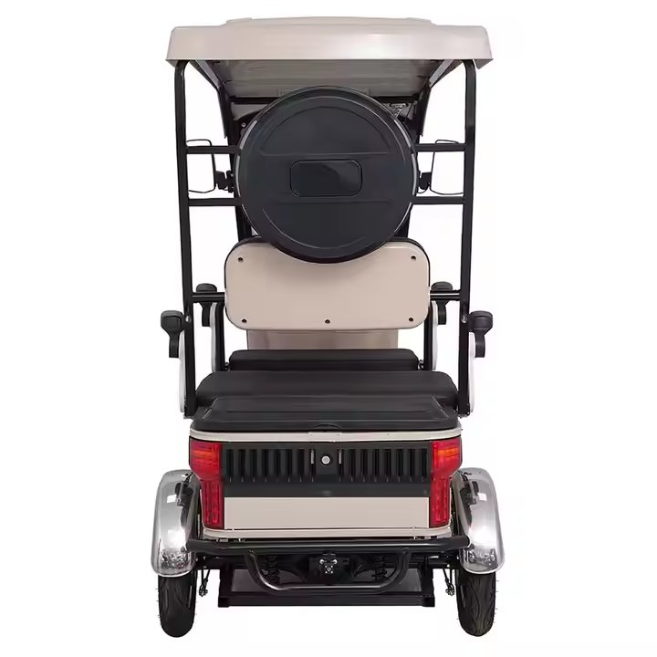 Hot-selling New Style Colorful Colors Ebike 4 Wheels Urban Commuting Electric Quad Bikes for Adults