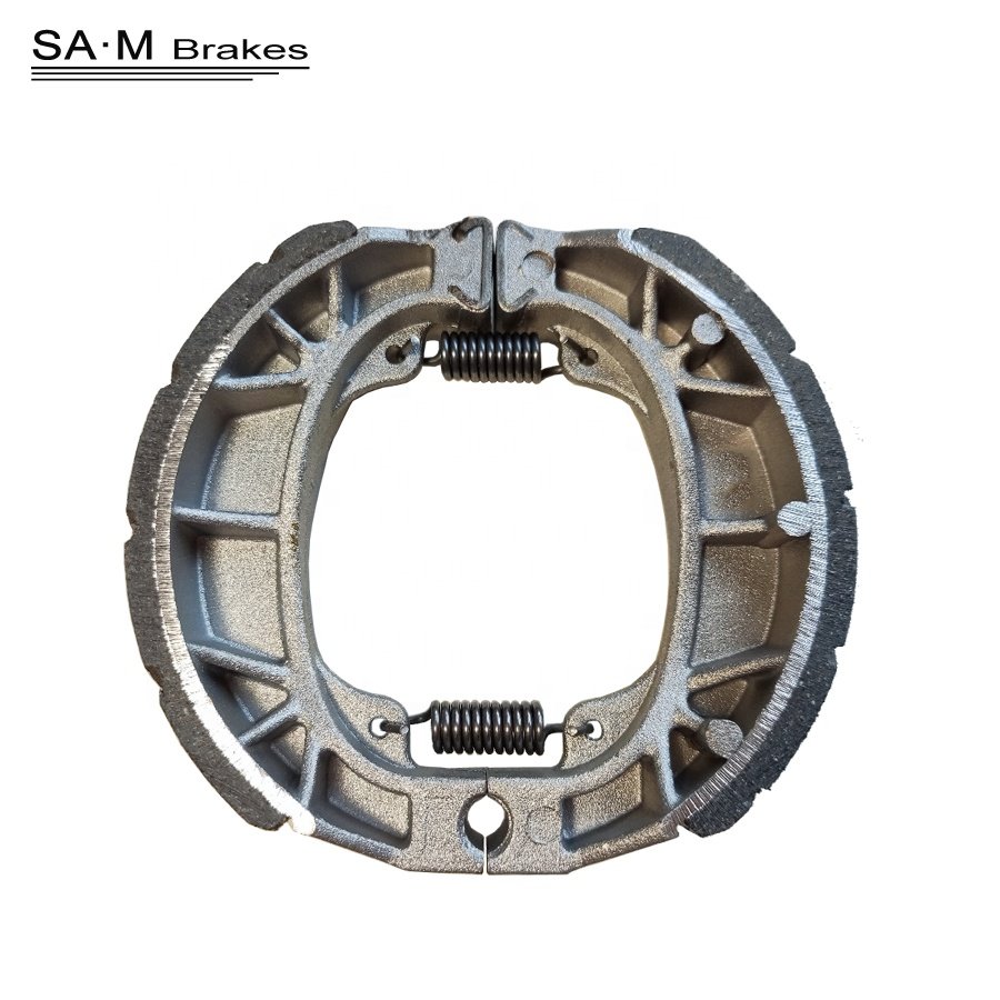 Hot Sale High Strength Cast Aluminum Slotted Motorcycle Brake Shoes for XRM WAVE 125 CG125