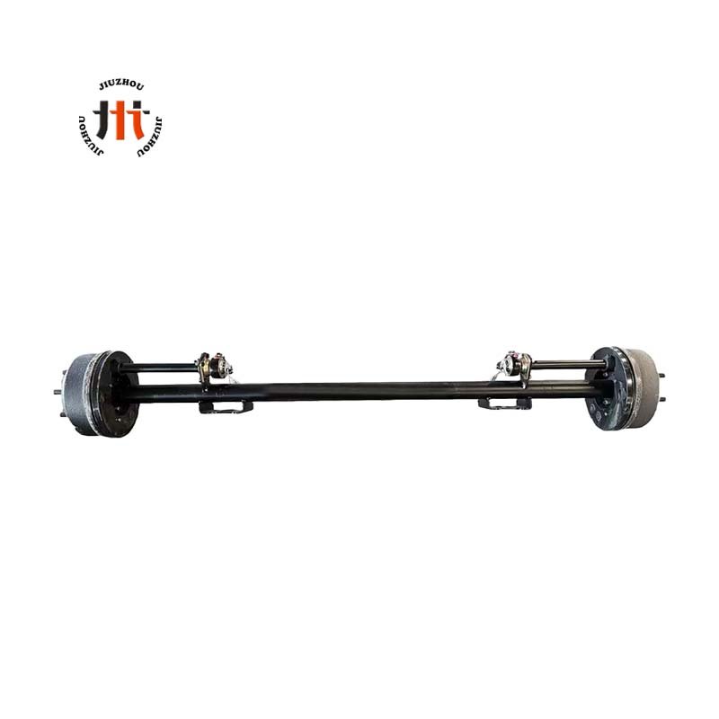 Trailer Parts Wholesaler Supplies 10 Inch Steel Brake Drums With 1.8t 10T 12T Mechanical Drum Brakes New Used Trailers Axles