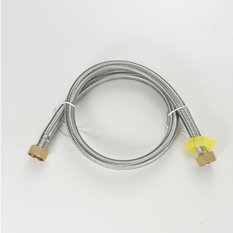 304 Stainless Steel Hose 1/2" To 9/16" Braided Mesh Metal Flexible Hose With A Total Length Of 80cm