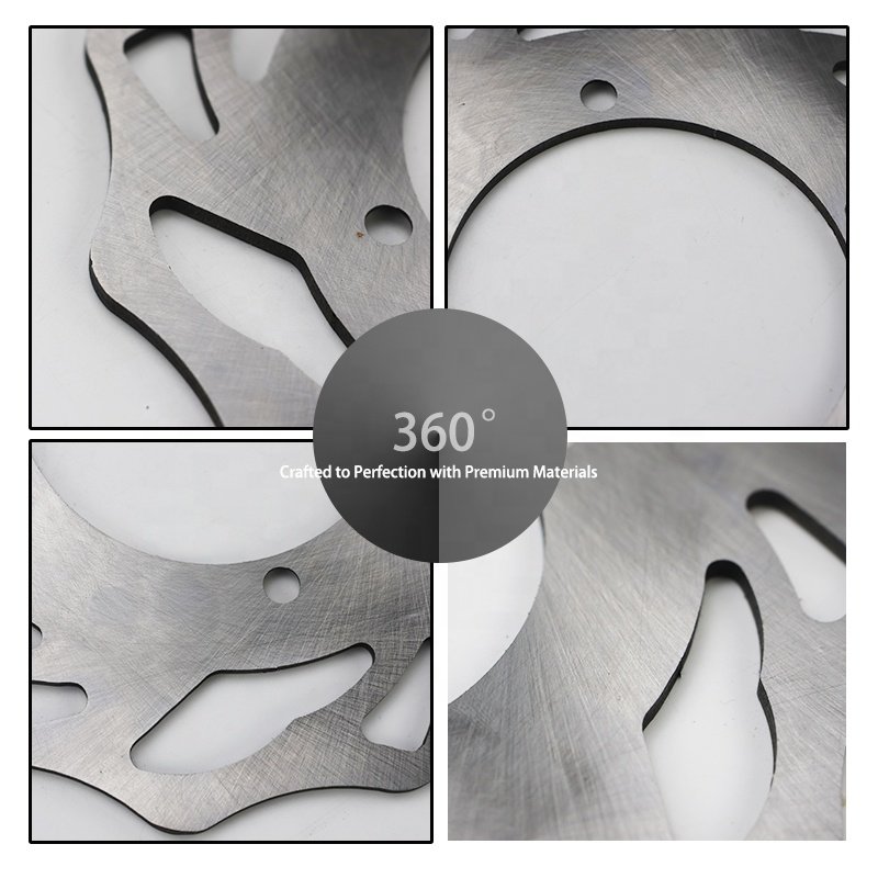 LINGQI Motorcycle Stainless Steel 169mm Front Rear Brake Disc Rotor for Off Road Quad Motocross Motorcycle Parts