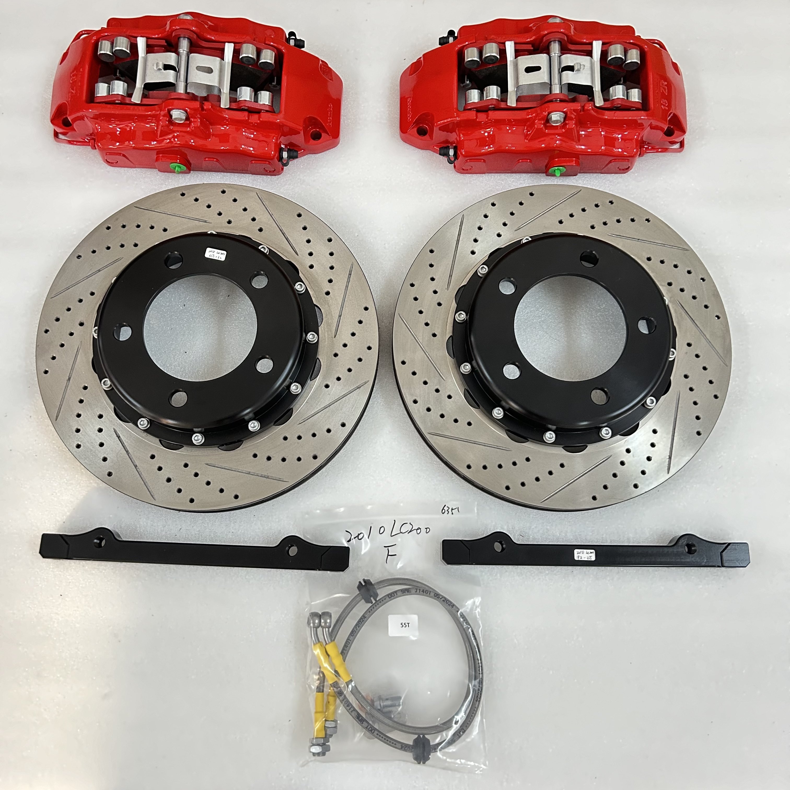 Jekit Car Accessories 6 Pots 18Z With 355*32mm Hole Line Disc for Toyota LC200 2010 Year
