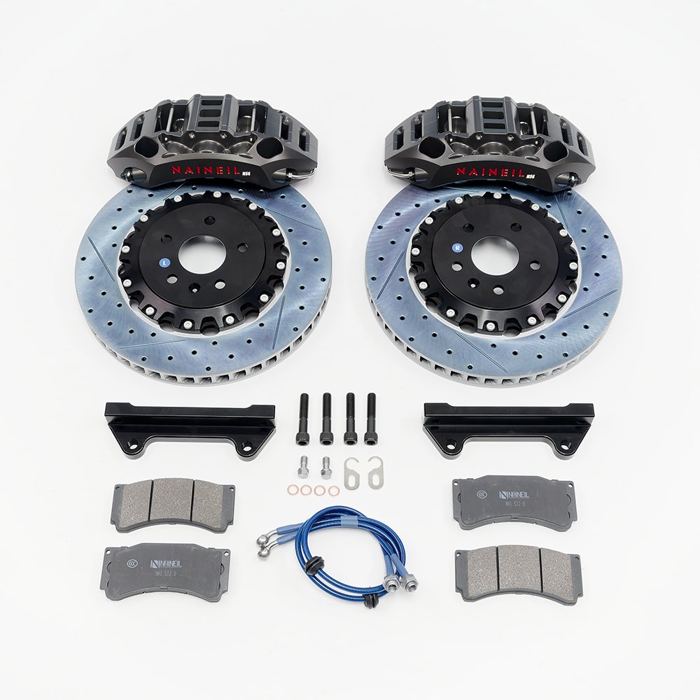 Naineil Factory Custom Auto Brake Systems Big Brake Kit with Racing 6 Pot Brake Caliper for Audi A3 S3 TT New Condition
