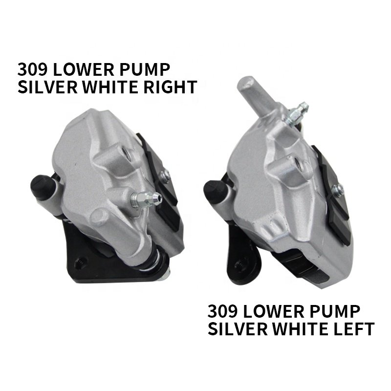 Popular Electric Motorcycle Disc Brake Caliper Under Pump with Brake Pads Left and Right Front Brake Kit
