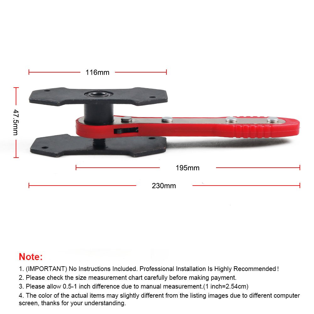 Portable Auto Repair Tools Universal Steel Car Ratchet Brake Piston Wrench Spreader Caliper Pad Install Tool Handheld Auto Tool