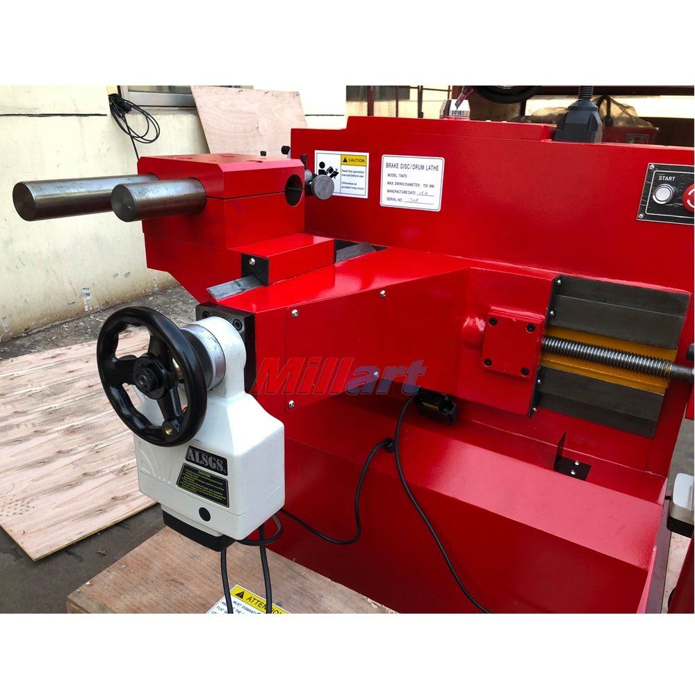 Car Brake Disc Skimming Machine/Brake Drum Lathe Brake Disc Repair Machine T8470