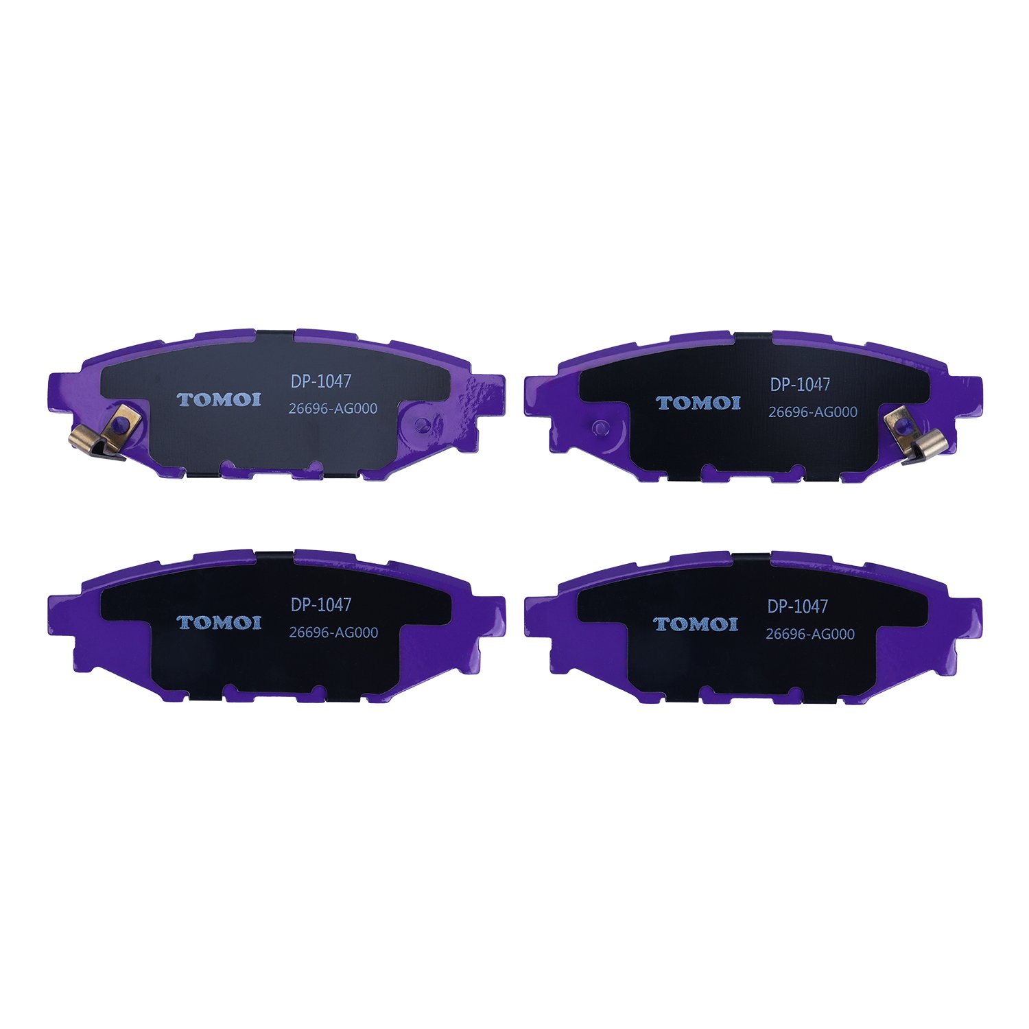 Tomoi DP-1047 Auto Disc Brake Pads for Subaru FORESTER OUTBACK 26296AL040 26296AG000