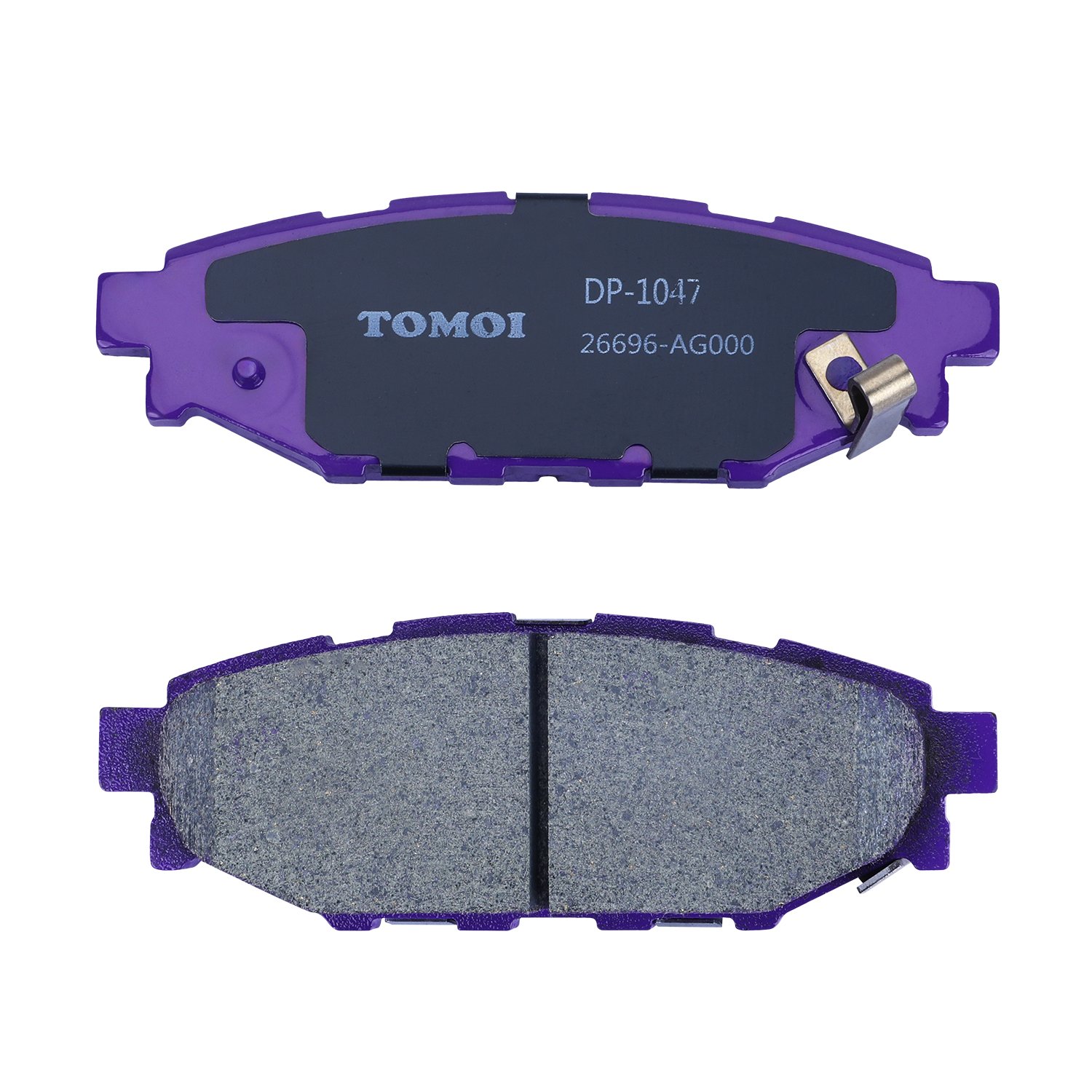Tomoi DP-1047 Auto Disc Brake Pads for Subaru FORESTER OUTBACK 26296AL040 26296AG000