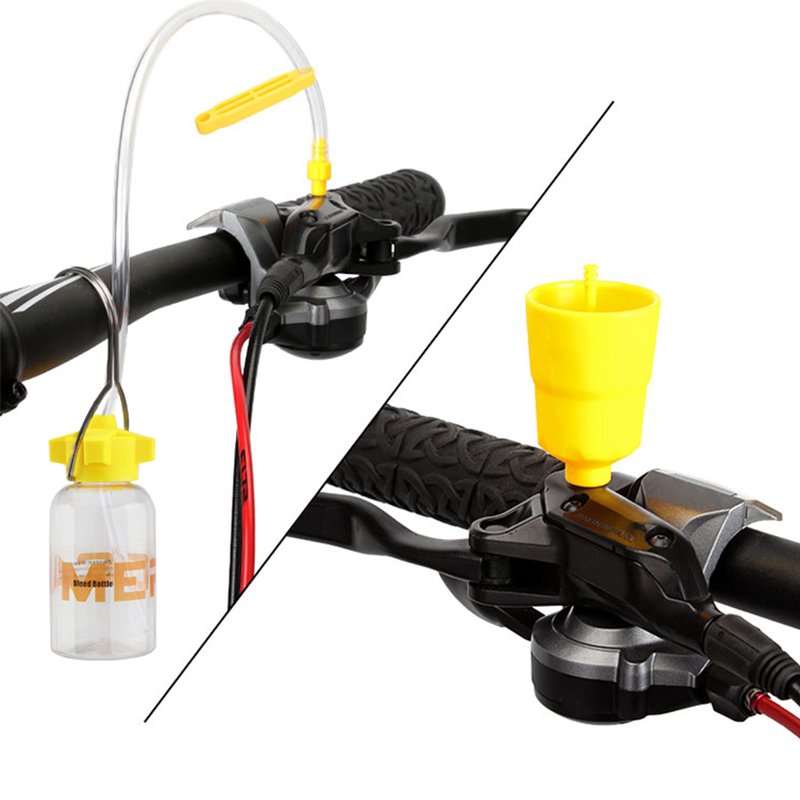 MEROCA Universal Bicycle Disc Brake Hydraulic Oil Bleed Tool Funnel Kit Avid Bike Hydraulic Brake Repair Tools
