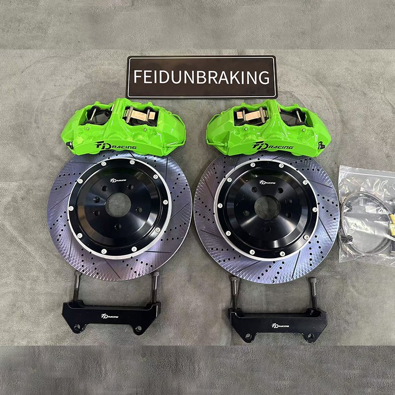 Racing Factory Big Brake Kits 6 Pot Big Brake Kit With Blue Calipers and 380 X 32mm Discs for 1994 Toyota Supra MKIV 2JZ-GTE