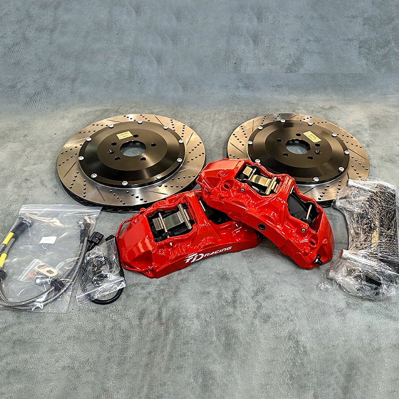 Racing Factory Big Brake Kits 6 Pot Big Brake Kit With Blue Calipers and 380 X 32mm Discs for 1994 Toyota Supra MKIV 2JZ-GTE