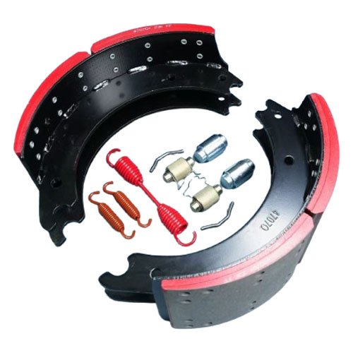 American Heavy Duty Truck Trailer Bus Bendix Meritor Kenworth Axle 4707Q 4707 Brake Shoe with Repair Kits Springs for Mack