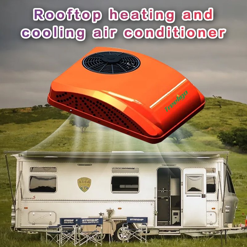 USA Free Shipping 12V Roof Top air Conditioner Warm and Cold Truck RV Bus Excavator Camper Vehicle air Conditioner