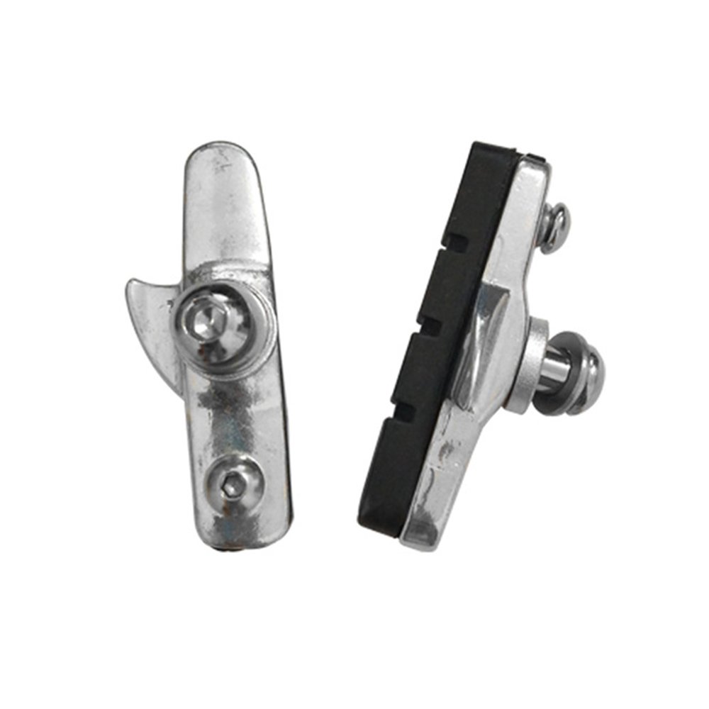 10 Pairs Bicycle V/C Brake Holder Pads Shoes Blocks Rubber/Specific Compounds Durable Pad for Long-lasting Performance