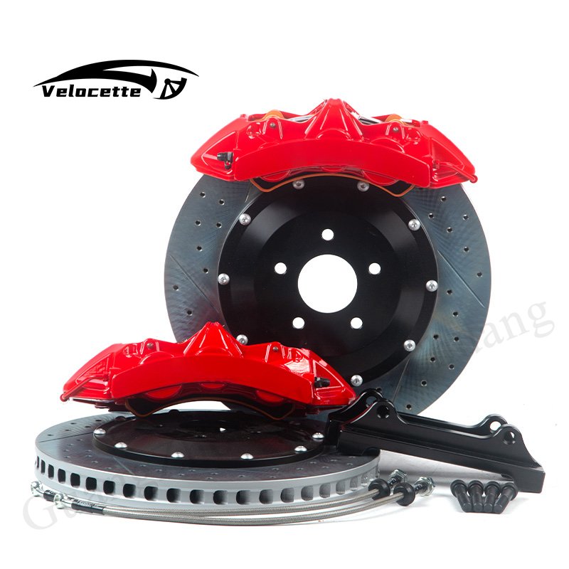 Big Brake Kit F Auto Brake Systems 6-piston Caliper Set 355*32/380*34*62/405mm Rotor for vw Golk Mk4 Mk7 gti Mk8 Honda Fl5 civic