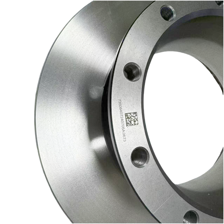 Original Auto Truck Parts Brake Parts Front Brake Disc for Shacman DZ9100410115 YFDA05E-01075